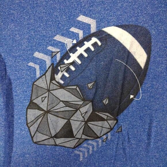 Cat & Jack Tee Shirt Boys Size Small 6-7 Blue Short Sleeve Crew Neck - Picture 4 of 9